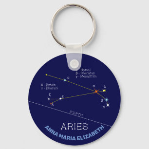 Zodiac Constellation Aries Schlüsselanhänger