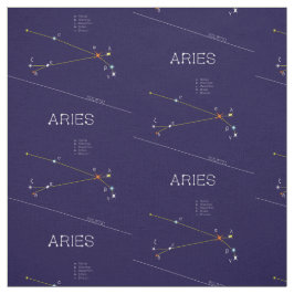 Zodiac Constellation Aries Stoff