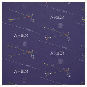 Zodiac Constellation Aries Stoff