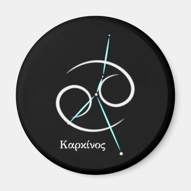 Zodiac Constellation Cancer Magnet (Vorne)