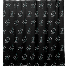 Zodiac Constellation Cancer Shower Vorhang