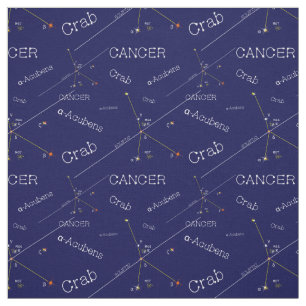 Zodiac Constellation Cancer Stoff