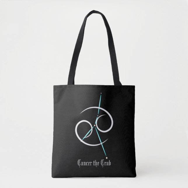 Zodiac Constellation Cancer Tote Bag (Vorderseite)