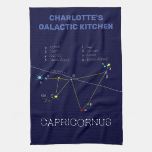 Zodiac Constellation Capricornus Geschirrtuch