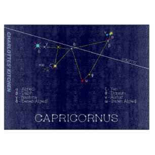 Zodiac Constellation Capricornus Schneidebrett