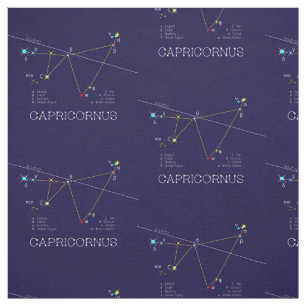 Zodiac Constellation Capricornus Stoff