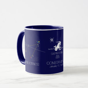 Zodiac Constellation Capricornus Tasse
