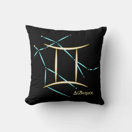 Zodiac Constellation Gemini-Kissen Kissen