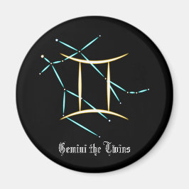 Zodiac Constellation Gemini Magnet