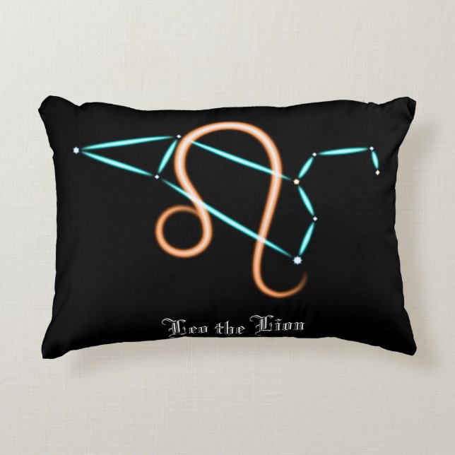 Zodiac Constellation Leo Accent Pillow Dekokissen (Vorderseite)