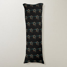 Zodiac Constellation Leo Body Pillow Seitenschläferkissen
