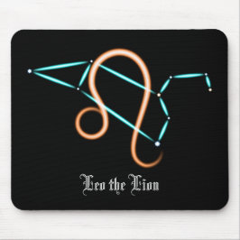 Zodiac Constellation Leo Mouse Pad Mousepad