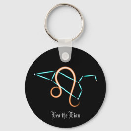 Zodiac Constellation Leo Schlüsselanhänger