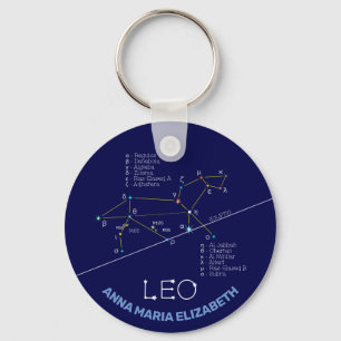 Zodiac Constellation Leo Schlüsselanhänger