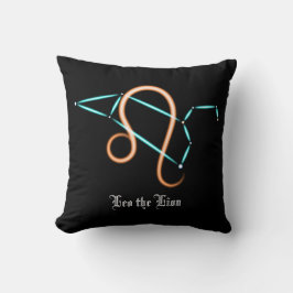 Zodiac Constellation Leo Throw Kissen