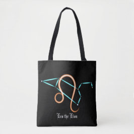 Zodiac Constellation Leo Tote Bag