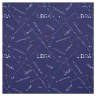 Zodiac Constellation Libra Stoff