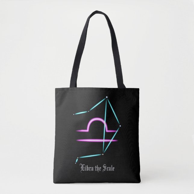 Zodiac Constellation Libra Tote Bag (Vorderseite)