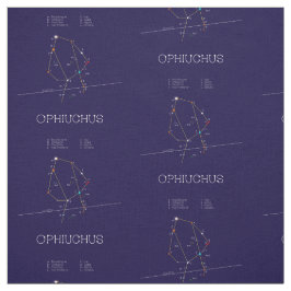 Zodiac Constellation Ophiuchus Stoff