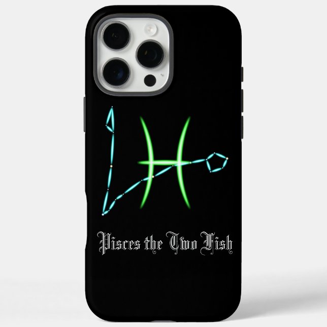 Zodiac Constellation Pisces Case-Mate iPhone Fall Hülle (Rückseite)