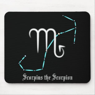 Zodiac Constellation Scorpio Mouse Pad Mousepad