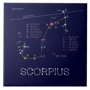 Zodiac Constellation Scorpius Fliese