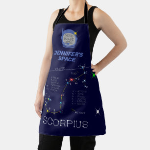Zodiac Constellation Scorpius Schürze