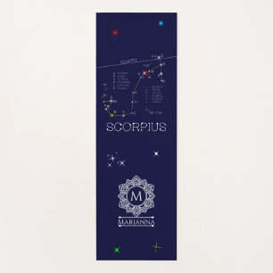 Zodiac Constellation Scorpius Yogamatte