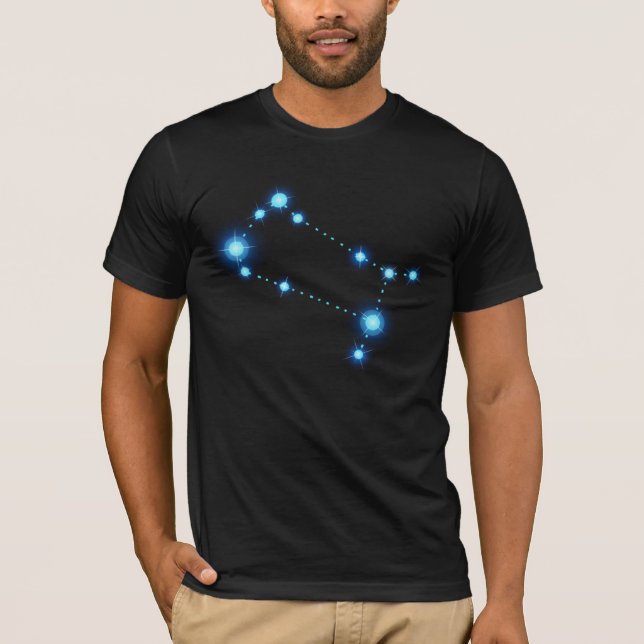Zodiac Constellation Stars T-Shirt (Vorderseite)