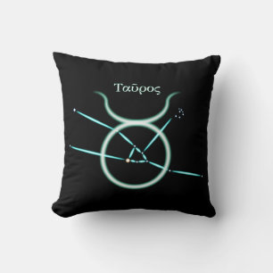 Zodiac Constellation Taurus Throw Kissen