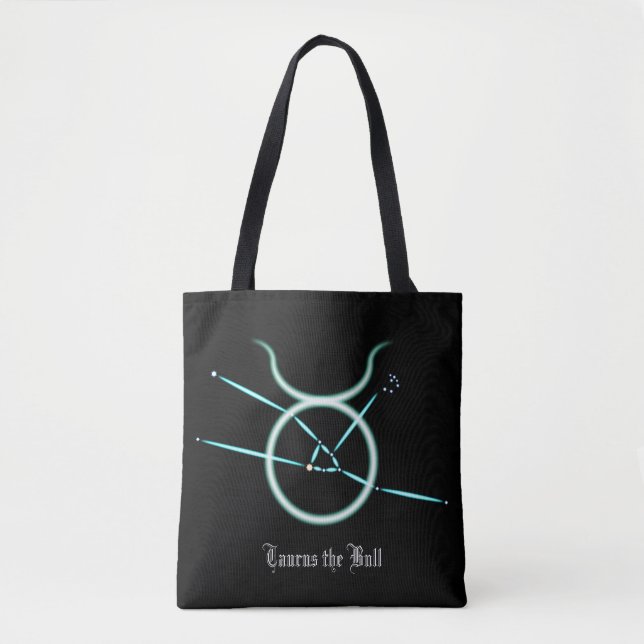 Zodiac Constellation Taurus Tote Bag (Vorderseite)