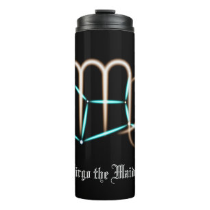 Zodiac Constellation Virgo Thermal Tumbler Thermosbecher