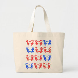 Zodiac Crab Tote Bag – Emotional Sign Expression Jumbo Stoffbeutel
