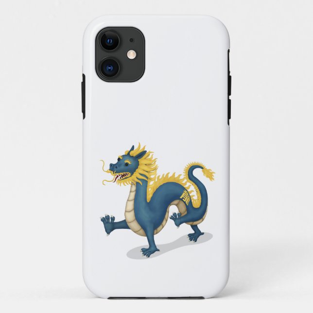 Zodiac Dragon Astrologie-Zeichen Case-Mate iPhone Hülle (Rückseite)