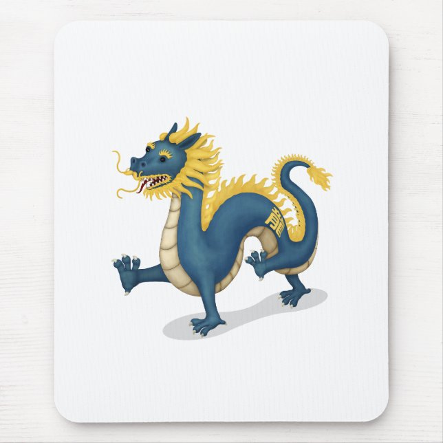 Zodiac Dragon Astrologie-Zeichen Mousepad (Vorne)