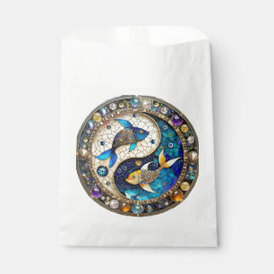 Zodiac - Fische Fischjin und Yang Geschenktütchen