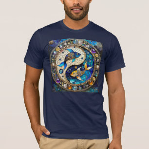Zodiac - Fische Fischjin und Yang T-Shirt