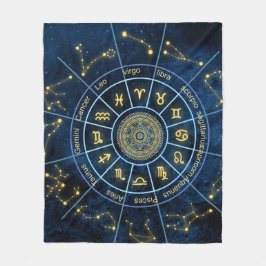 Zodiac Fleece Blanket