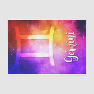 Zodiac : Gemini Candy Space Seidenpapier