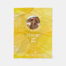 Zodiac Gemini Custom Birthday Foto Astrologie