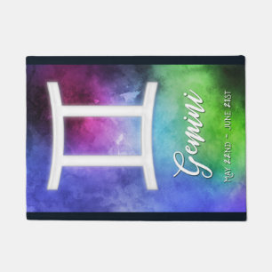 Zodiac: Gemini Daten Fußmatte