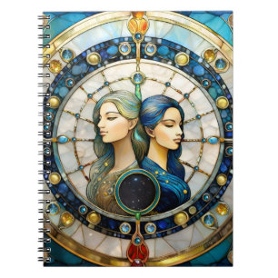 Zodiac - Gemini Die Zwillinge Notizblock