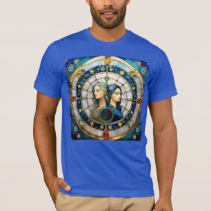 Zodiac - Gemini Die Zwillinge T-Shirt