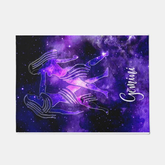 Zodiac : Gemini Fußmatte (Vorderseite)
