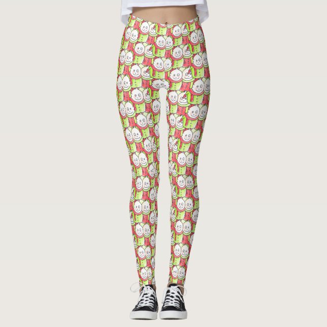 Zodiac Gemini Leggings (Vorderseite)
