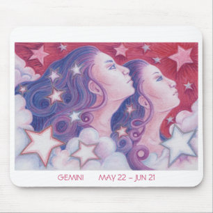 Zodiac Gemini-Mousepad Mousepad