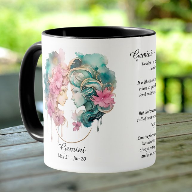 Zodiac Gemini Tasse (Von Creator hochgeladen)