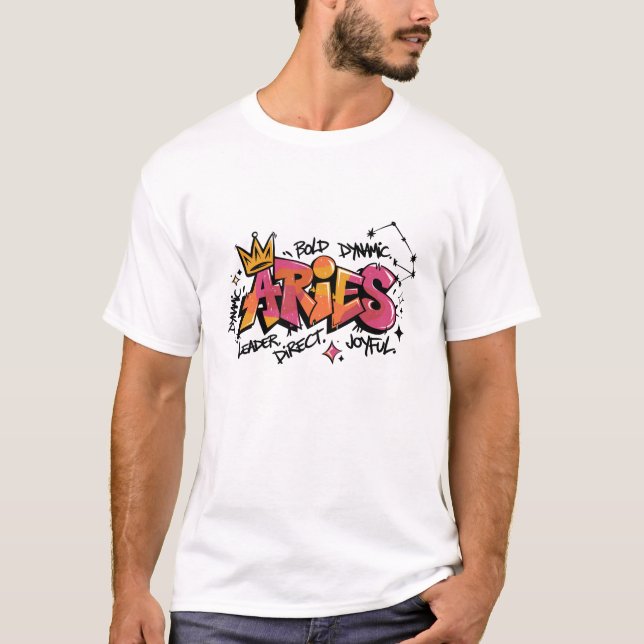 Zodiac Graffiti T-Shirt (Vorderseite)