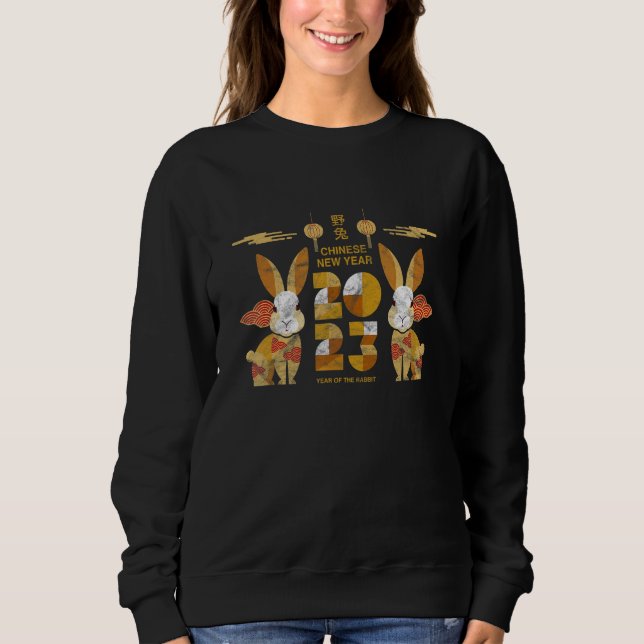Zodiac Happy Chinese New Year Outfit Year Of The R Sweatshirt (Vorderseite)