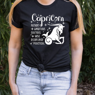 Zodiac-Horoskop-Merkmale T-Shirt